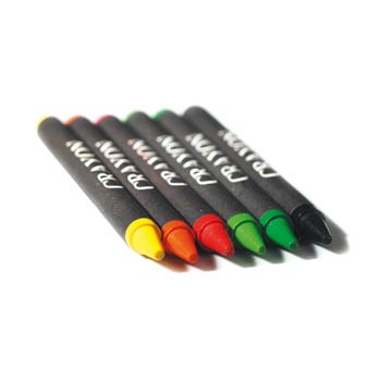 product mares: Set met 6 waskrijtjes